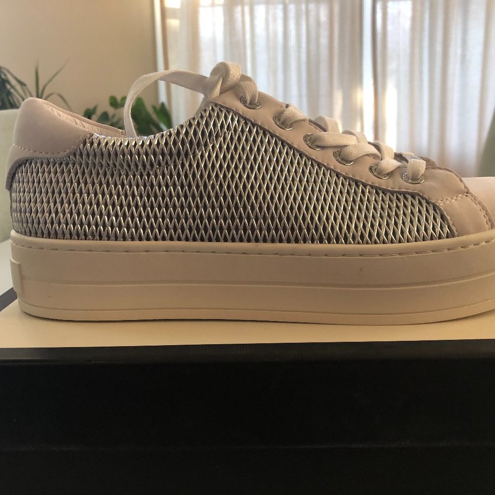 Leather Lace Up Sneakers from J SLIDES - Picture 4 of 13